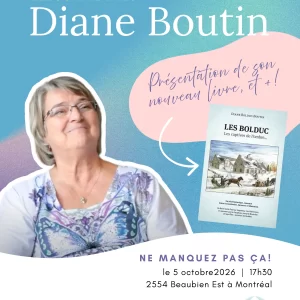 Conférence de Diane Boutin